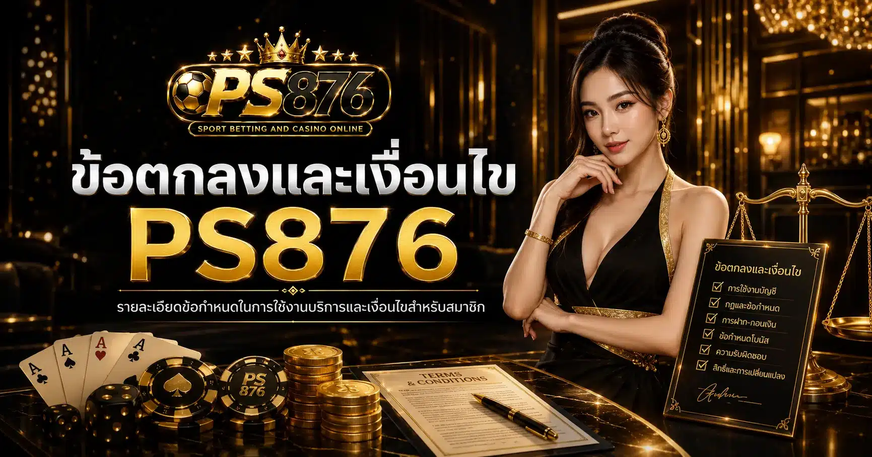 ข้อตกลงและเงื่อนไข-PS876